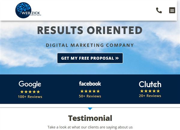 Webzick - Digital Marketing Company